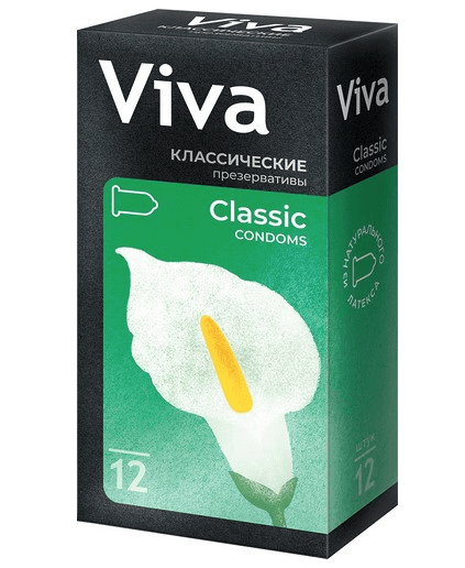 Презервативы VIVA №12 (классические)